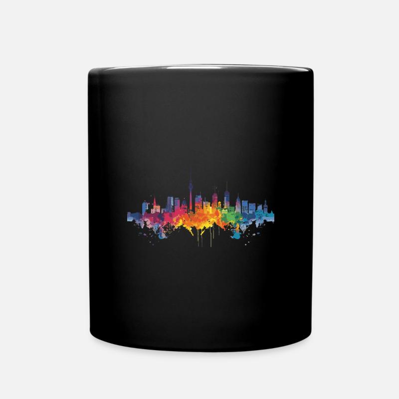 Norden - Tasse einfarbig - Schwarz