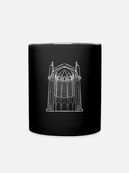 Église Gothique Architecture gothique - Mug uni - noir