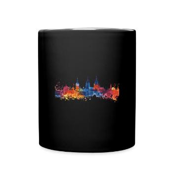 Pforzheim - Mug uni - noir - Devant
