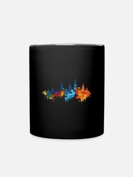 Pinneberg - Tasse einfarbig - Schwarz