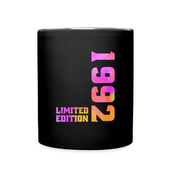 Limited Edition 1992 Anniversary Gift 1992 - Full Colour Mug - black - Front
