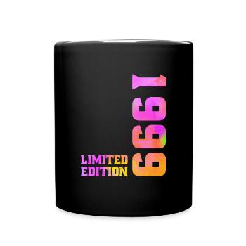 Limited Edition 1999 Birthday Gift 1999 - Full Colour Mug - black - Front