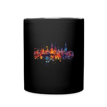Sarrebruck - Mug uni - noir - Devant