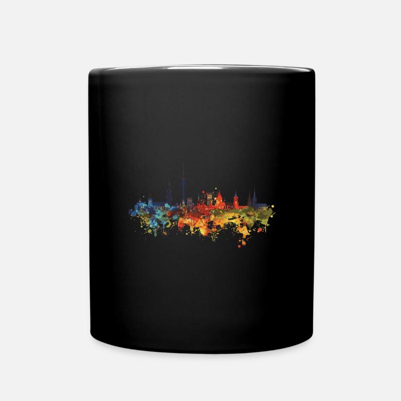 Solingen - Tasse einfarbig - Schwarz