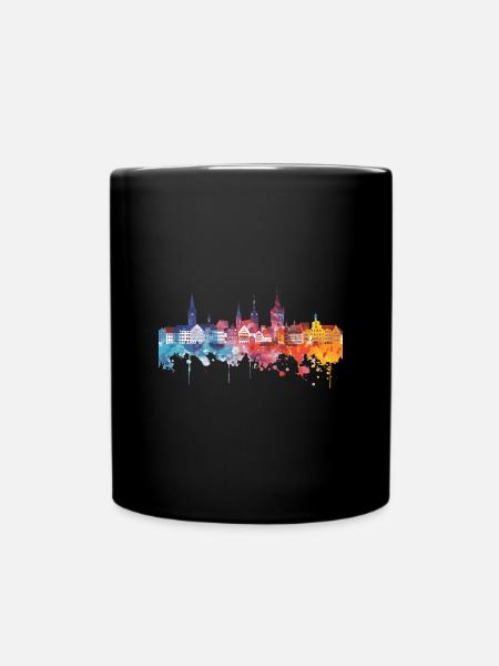 Wetzlar - Tasse einfarbig - Schwarz