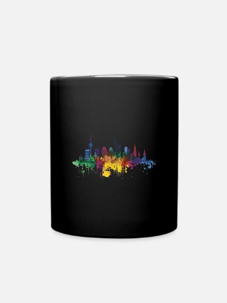 Zeitz - Tasse einfarbig - Schwarz