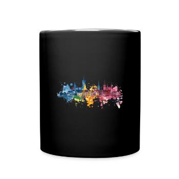 Bietigheim-Bissingen - Full Colour Mug - black - Front
