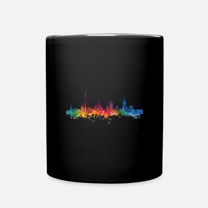 Bonn - Tasse einfarbig - Schwarz