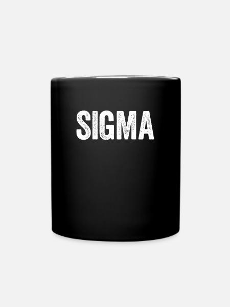 Sigma - Tasse einfarbig - Schwarz