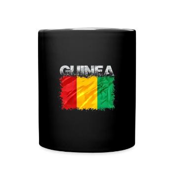 Guinea - Tasse einfarbig - Schwarz - Vorne