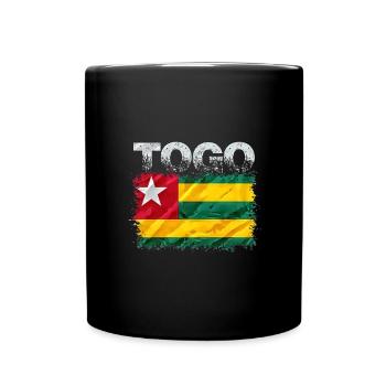 Togo - Tasse einfarbig - Schwarz - Vorne