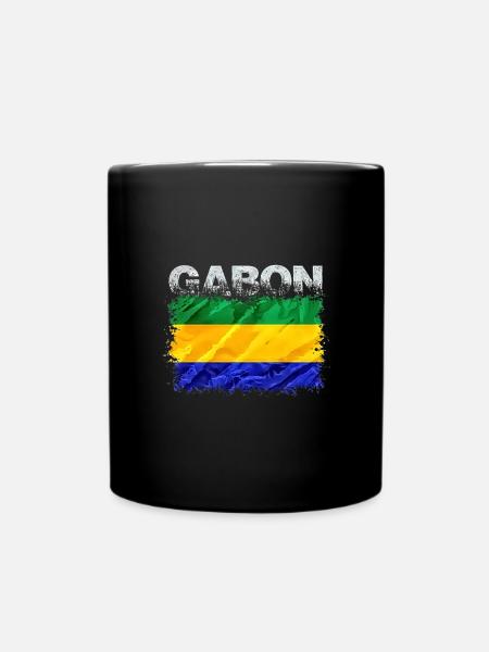 Gabon - Mug uni - noir