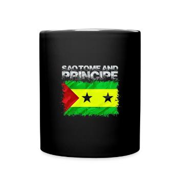 Sao Tomé-Principe - Mug uni - noir - Devant