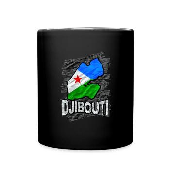 Djibouti - Full Colour Mug - black - Front