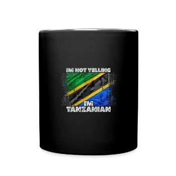 Tanzania - Full Colour Mug - black - Front
