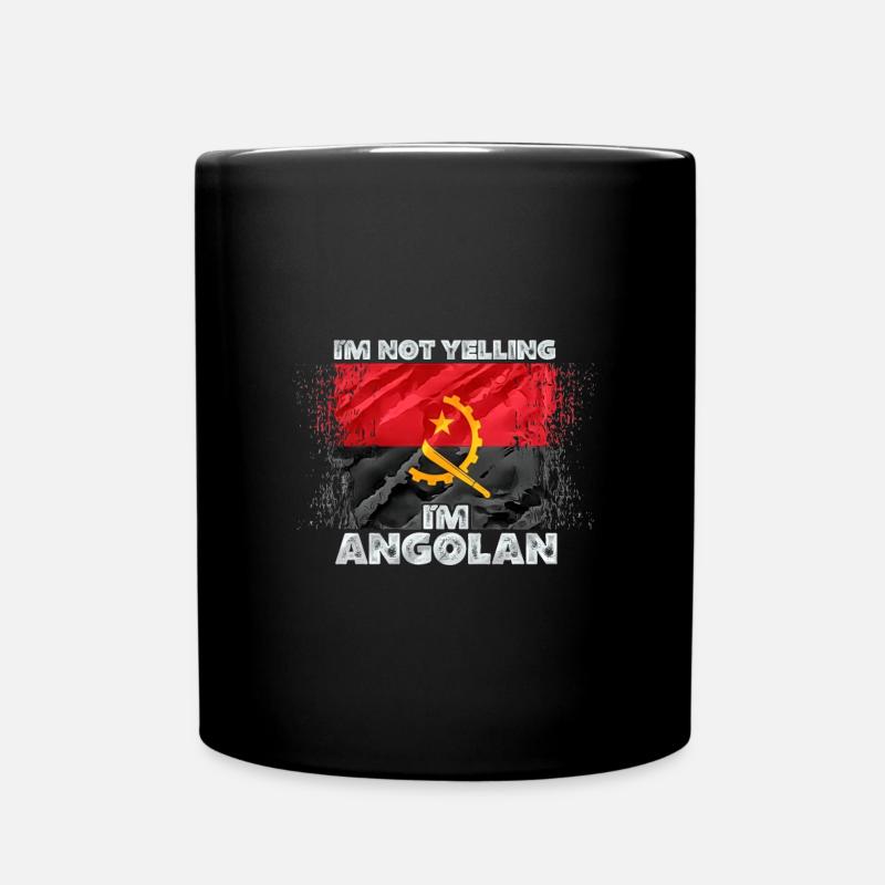 Angola - Full Colour Mug - black