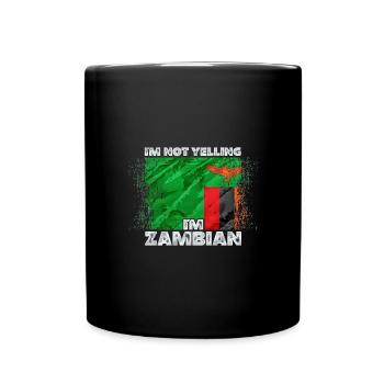 Zambia - Full Colour Mug - black - Front