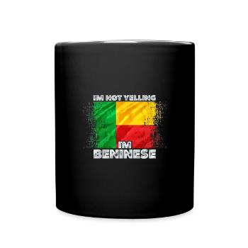 Benin - Full Colour Mug - black - Front