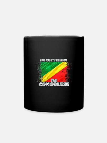 Congo - Mug uni - noir