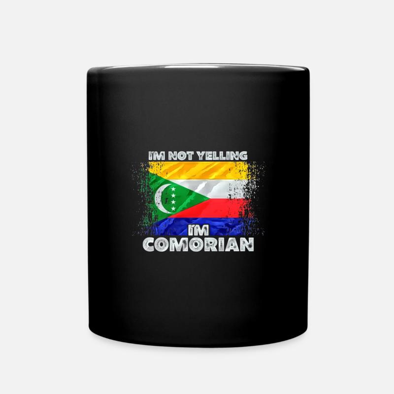 Comores - Mug uni - noir