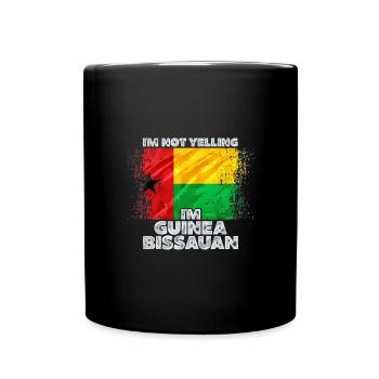 Guinea Bissau - Full Colour Mug - black - Front