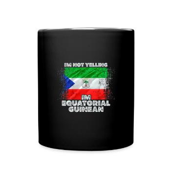 Guinea - Tasse einfarbig - Schwarz - Vorne