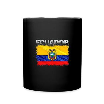 Ecuador - Full Colour Mug - black - Front