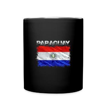Paraguay - Tasse einfarbig - Schwarz - Vorne