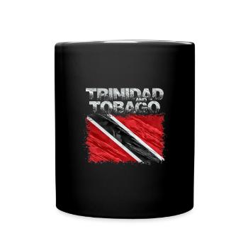 Trinité-et-Tobago - Mug uni - noir - Devant