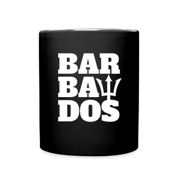Barbados Stolze Barbadier Bajan Patriotisches Barb - Tasse einfarbig - Schwarz - Vorne