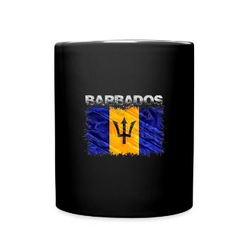 Barbados - Full Colour Mug - black - Front