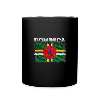 Dominique - Mug uni - noir - Devant