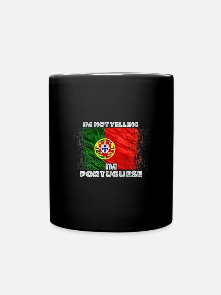 Portugal - Mug uni - noir