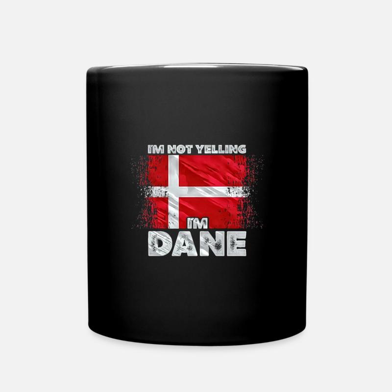 Dänemark - Tasse einfarbig - Schwarz