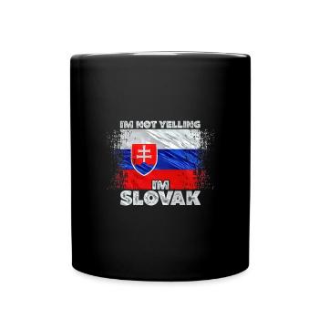 Slovakia - Full Colour Mug - black - Front