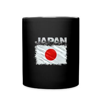 Japan - Tasse einfarbig - Schwarz - Vorne
