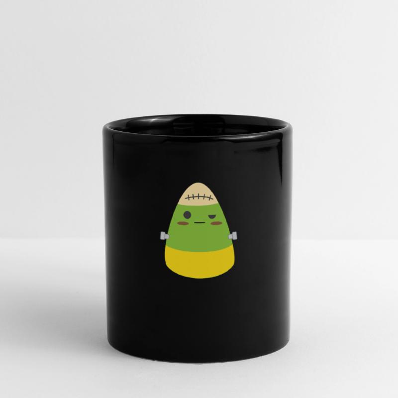 Candy Corn Monster Kostüm Halloween Candy Corn Tasse einfarbig