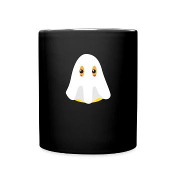 Candy Corn Geisterkostüm Halloween Candy Corn - Tasse einfarbig - Schwarz - Vorne