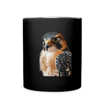 Falke - Tasse einfarbig - Schwarz - Vorne