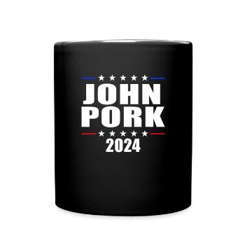 John Pork 2024 John Pork - Tasse einfarbig - Schwarz - Vorne