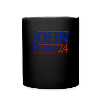John Pork '24 John Pork - Tasse einfarbig - Schwarz - Vorne