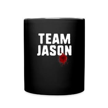 L’équipe Jason - Mug uni - noir - Devant