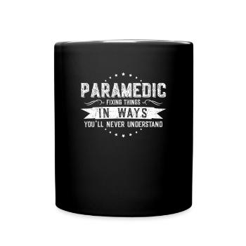 Collègues paramédicaux Cadeau Profession Dire Drôle - Mug uni - noir - Devant