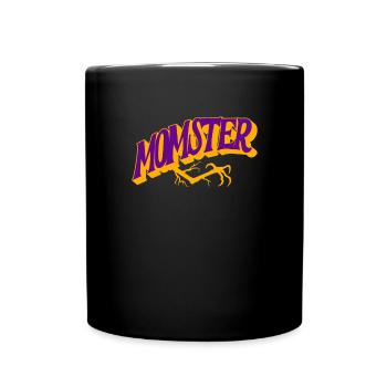 Momster Parents Assortis Momas Halloween Momster - Mug uni - noir - Devant