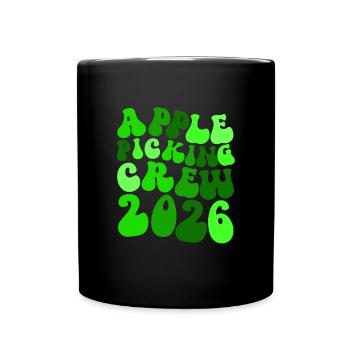 Apple Picking Crew 2026 Orchard Apple Picking Crew - Full Colour Mug - black - Front