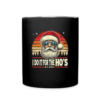 Chemise cool du Père Noël pour homme - Mug uni - noir - Devant