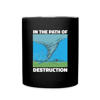 Storm Chasing: In the Path of Destruction - Full Colour Mug - black - Front