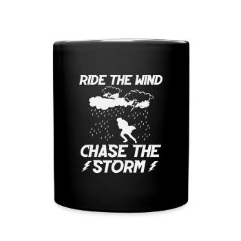Wind Rider: Storm Chaser's Adventure - Full Colour Mug - black - Front