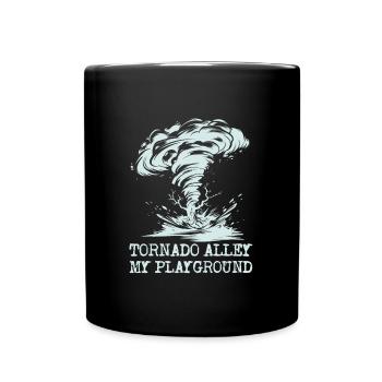 Storm Chasing: My Playground - Full Colour Mug - black - Front