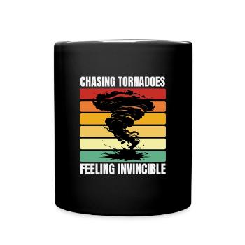 Storm Chasing: Feeling Invincible - Full Colour Mug - black - Front